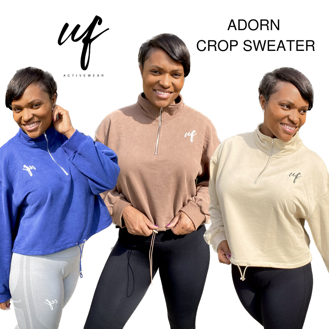 ADORN Crop Sweater