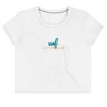 Load image into Gallery viewer, W+F ACTIVEWEAR Crop Top - White
