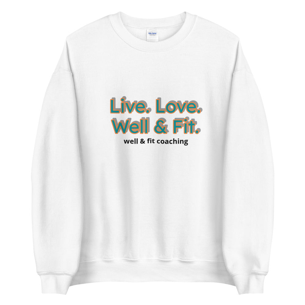 LLWF Crew Neck Sweater - White